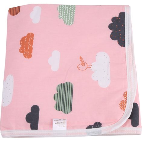 Tapis à langer en coton pour bébé, matelas à langer, couverture de change, alèse D (1/5)