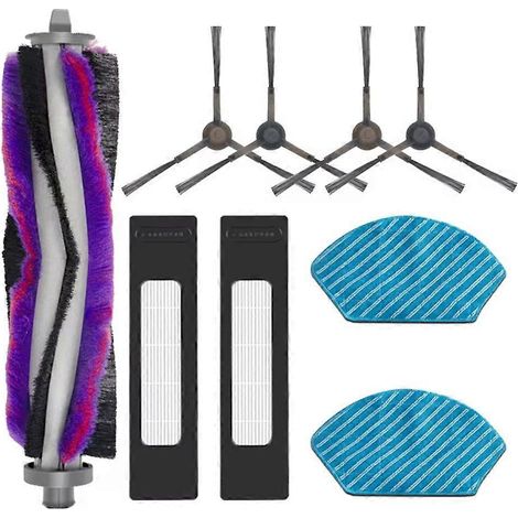 Brosse latérale principale, filtre, serpillière et pièces de rechange compatibles avec les aspirateurs robots M7 PRO/M7 MAX et Fakir Rs 770. (1/5)