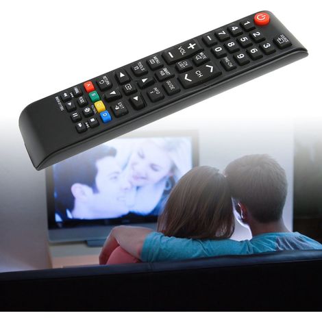 Télécommande de remplacement BN59-01199S compatible avec TV Samsung UN32J5205, UN40JU6700, UN48J6200AF, UN48JU6700 (1/5)