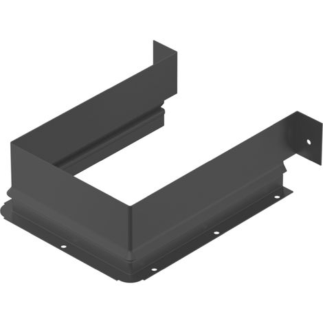 Hettich Schubkasten-Metallumrandung, 9278343, H53mm, Stahl anthrazit (1/3)