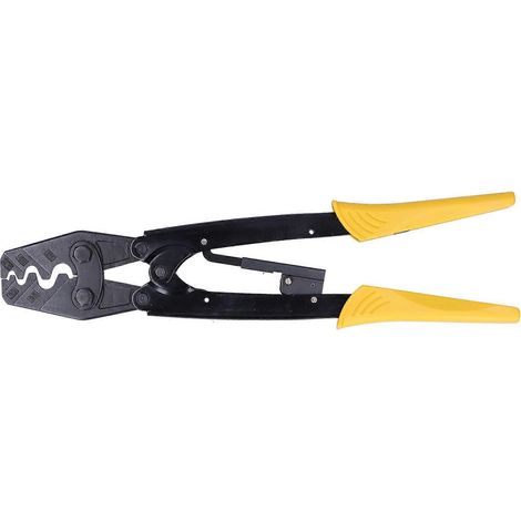 Alicates crimpadores de terminales de trinquete, herramientas manuales, 5,538 mm, 102 AWG, HS38 (1/5)
