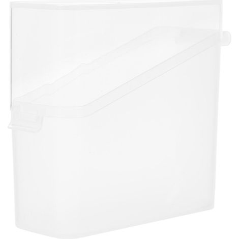 Boîte de rangement de cuisine transparente pour tranches de fromage, récipient pour fromage au réfrigérateur, boîte de conservation des aliments-11.00X10.50X4.80CM (1/4)