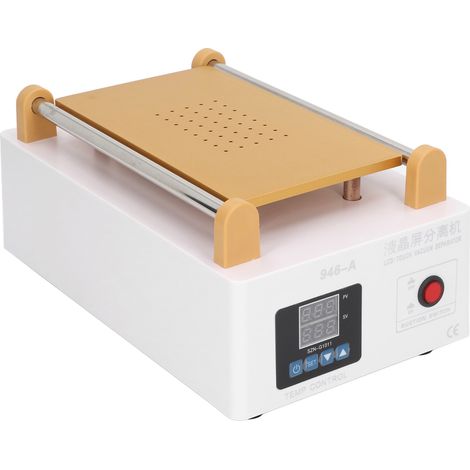 Séparateur d'écran LCD 0-110 °C, outil de retrait par aspiration pour la réparation et l'entretien de téléphones, prise UE 220 V (1/5)