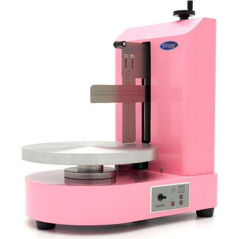 Machine à décorer les gâteaux - Ø 36.4 cm - rose - Maxima
