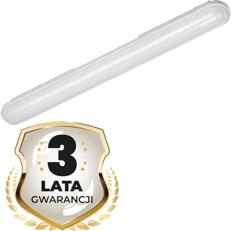 Luminaire LED hermétique pour gin 18W 60cm 1850lm 4000K IP65 (1/5)