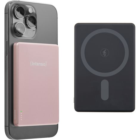Intenso MW5000 Polimeri di litio (LiPo) 5000 mAh Carica wireless Rosa (1/4)