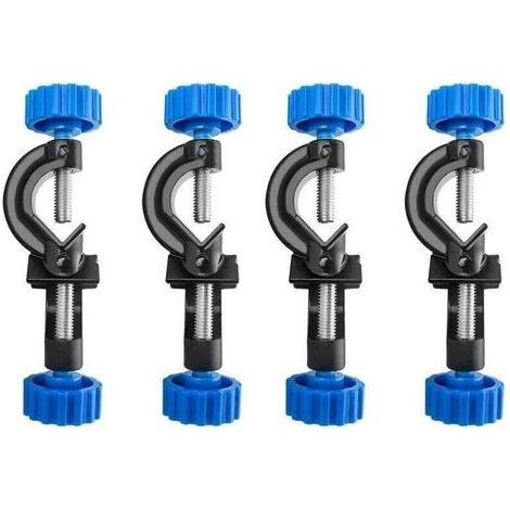 Labor-Kreuzklemmen, 18 mm lang, zur Verwendung im Labor, 4 Stück (1/4)