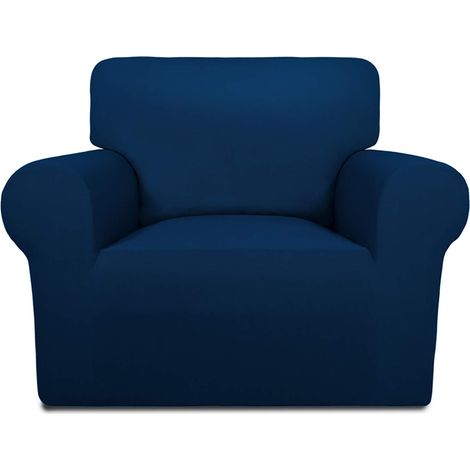 1 Housse de canapé, Tissu en spandex ultra-extensible, Fond élastique antidérapant, Protection pour enfants et animaux (1/5)