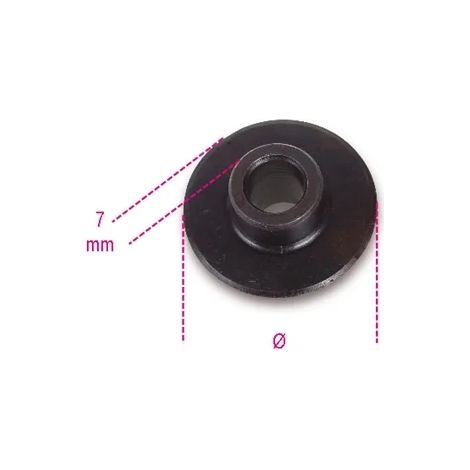 Couteau de rechange beta 330r/i en acier inoxydable
