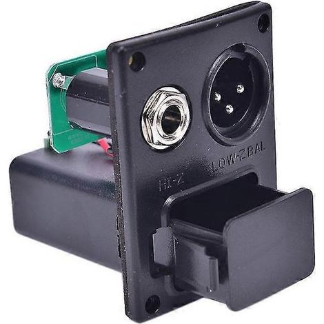 Boîtier de pile pour micro de guitare acoustique LC-5, étui porte-piles pour accessoires de guitare (1/5)