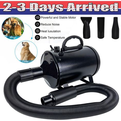 Dayplus – Séchoir pulseur 2000W – Vitesse 50-100m/s – Température 35-65°C – Pour moto, vélo, voiture et animaux domestiques (1/4)