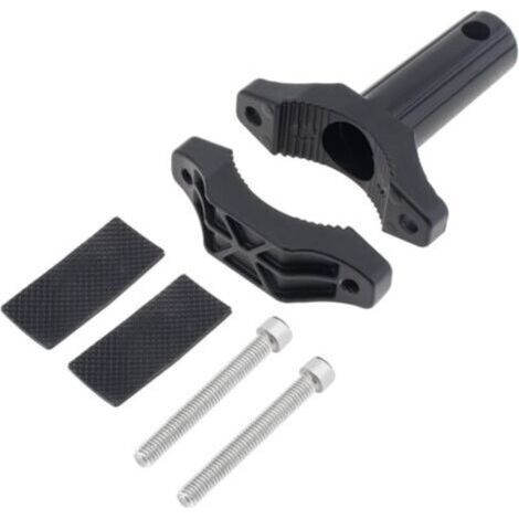 FENOPLASTICA2 pièces Supports de fixation de lampe de fourche avant, Support de fixation de phare antibrouillard, Collier de fixation de tube d'extension pour moto (1/2)