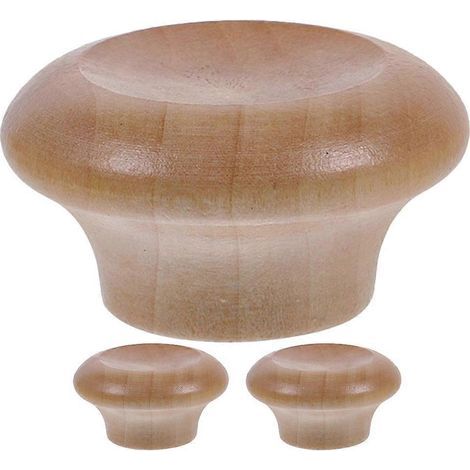 Lot de 3 poignées de rechange universelles pour couvercles de casseroles et poêles.-4.80X4.80X2.50CM (1/4)