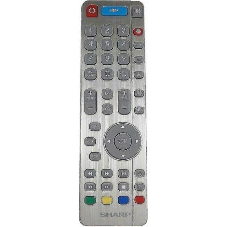 Télécommande RF compatible avec téléviseur LCD Sharp Aquos (réf. SHW/RMC/0116) - Référence : LC-49CUF8462KS (1/3)