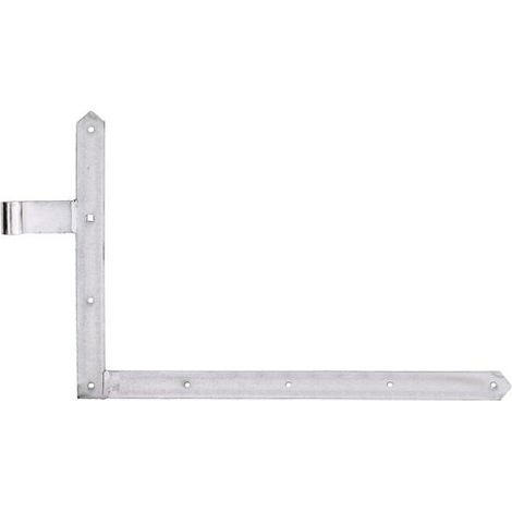 GAH Alberts Tor-Winkelband 400x600x40x105mm STA galv.gelb verz.li.unten 5mm - 313111 (1/3)