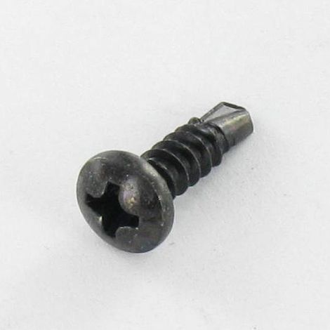Vis autoperceuse Tête cylindrique bombée TCB Phillips 3.9X13 Filet tôle Acier zingué noir-100 pièces