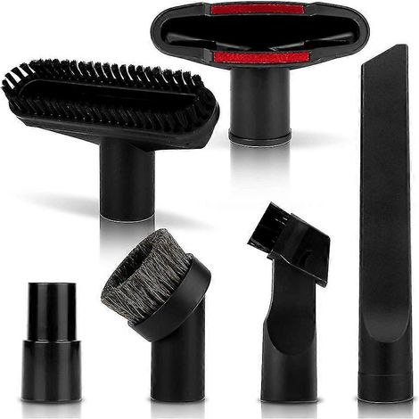 Compatible avec le kit d'accessoires pour aspirateur de 32 mm, comprenant des embouts supplémentaires et une brosse de nettoyage. (1/5)