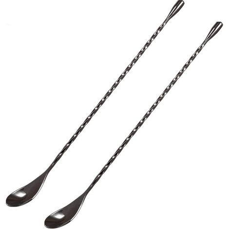 Cuillère À Mélange - En Acier Inoxydable - Pour Shaker Et Verres Hauts - 30 cm - Lot De 1 (1/5)
