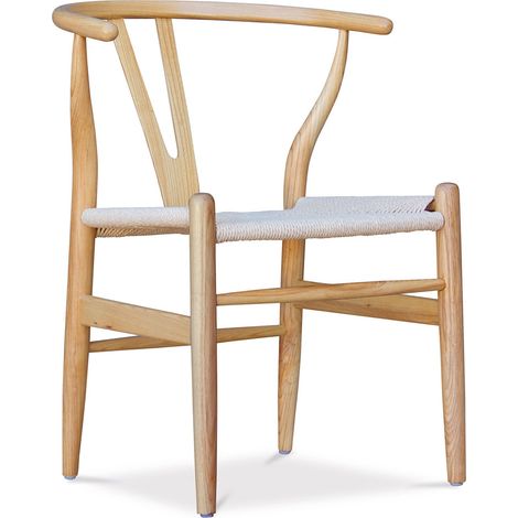 Sedia da pranzo in legno - Stile Scandinavo - Wish Legno naturale (1/5)