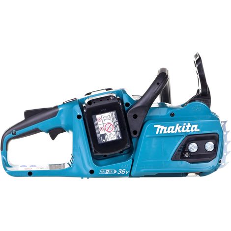 Makita – Tronçonneuse à batterie 18V 35 cm avec 2 batteries 5,0Ah – Moteur sans charbon – Protection XPT contre poussière et humidité – DUC355PT2 (1/5)