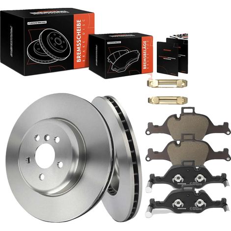 Set di dischi e pastiglie freno, spessore 17,1 mm, diametro 348 mm, larghezza 219,1 mm, altezza 66,2 mm, tipo ventilato (1/5)