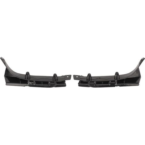 Coppia di staffe per paraurti anteriore, 2 pezzi, copertura 51117116667, staffe di fissaggio per barra frontale per X5 E53 Facelift dal 2003 al 2007 -Crezuo