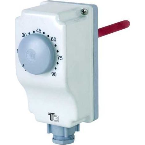 Aquastat plongeant de 0 à 90° avec réglage externe