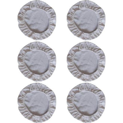 Lot de 6 couvre-bols réutilisables en coton biologique, multi-usages, faciles à utiliser. (1/5)