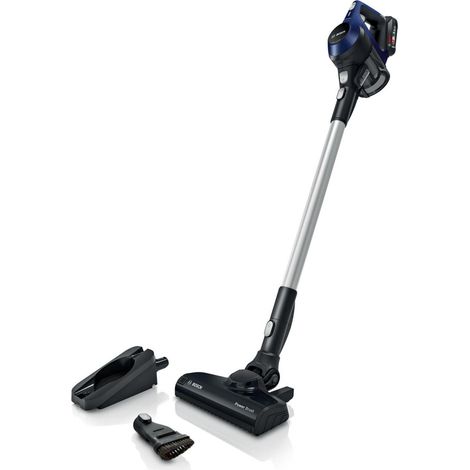 Bosch – Aspirateur balai sans fil 18V – Autonomie 60 min – Temps de charge 4h – Moteur TurboSpin – Filtration Pure Air – Buse AllFloor Power Brush