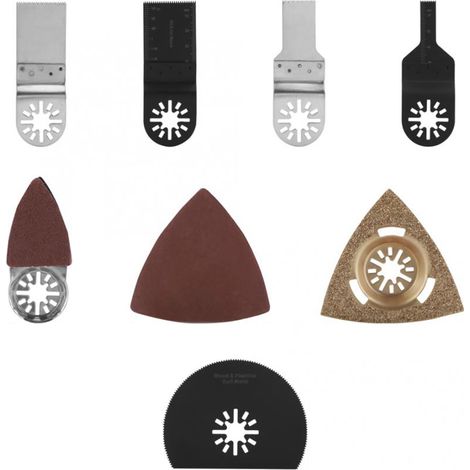 Ensemble d'accessoires multifonctions comprenant 100 lames de scie pour le bricolage à domicile (1/5)