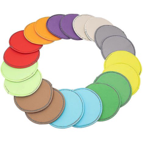 Coussins d'assise ronds (lot de 20) compatibles avec un ensemble de coussins de sol (1/5)