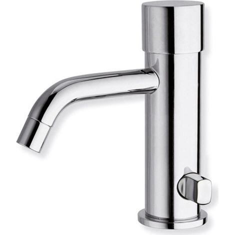 Cristina Ondyna – Robinet temporisé lave-mains luxe 185 mm – Temporisation 8 à 30 secondes – Aérateur anticalcaire – Chromé - QY23251 (1/2)