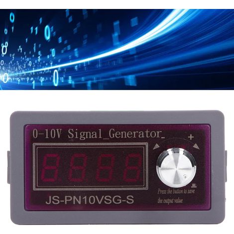 Générateur de signaux CC 0-10 V, actif, capable de simuler et de déboguer les convertisseurs de fréquence de vannes PLC, la commande DCS et les milliampèremètres.