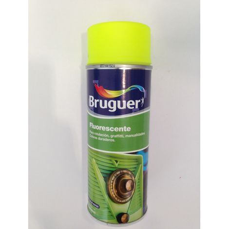 Spray bruguer fluorescente amarillo 400 ml