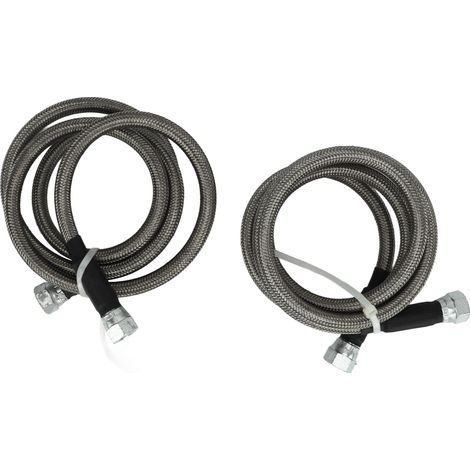 Kit de raccords pour tuyau de refroidisseur de transmission 6AN, longueur 52 pouces, acier inoxydable et PVC pour TH350, 700R4 et TH400 (1/5)