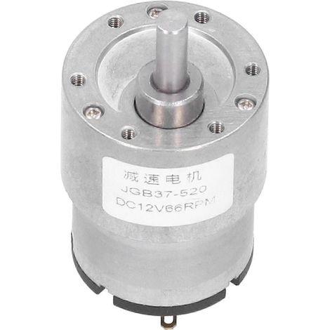 JGB37520 12V DC selbsthemmender Schneckengetriebemotor, Kupfer-Elektrokomponenten, 66 U/min Untersetzungsgetriebe, hohe Präzision, industrielle Anwendung (1/5)
