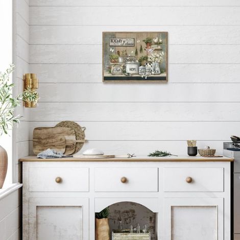 Ferme rustique cuisine Wall Art poster ferme rustique cuisine photo Cuisine salle à manger décoration motivation Wall 12x16 (1/5)
