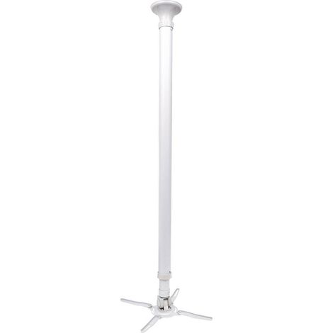 MANHATTAN Staffa a soffitto per proiettori professionale l. 110 - 197 cm (1/4)