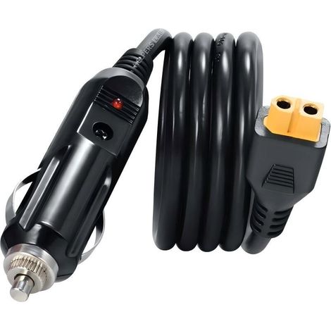 Câble allume-cigare 12V XT60 – Compatible Bluetti EB55, EcoFlow Delta/River, Anker 757/767 – Chargeur adaptateur (1/4)