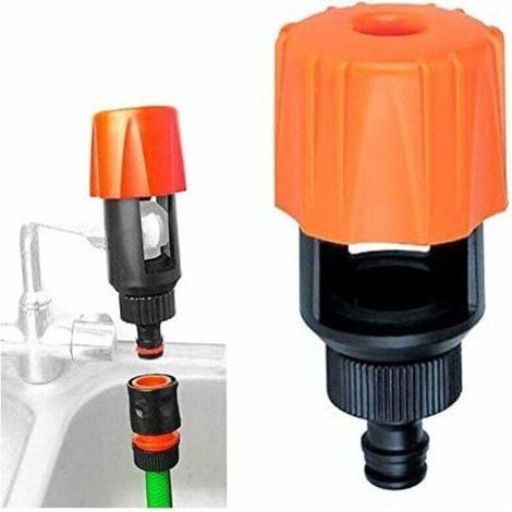 Adattatore universale per rubinetto da cucina/bagno per tubo da giardino (1/3)