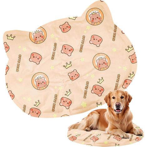Tapis de refroidissement pour chat – Coussin de soulagement de la chaleur d'été pour chien, tapis de refroidissement en gel avec design refroidisseur rapide, accessoire d'intérieur pour salon, chambre (1/5)