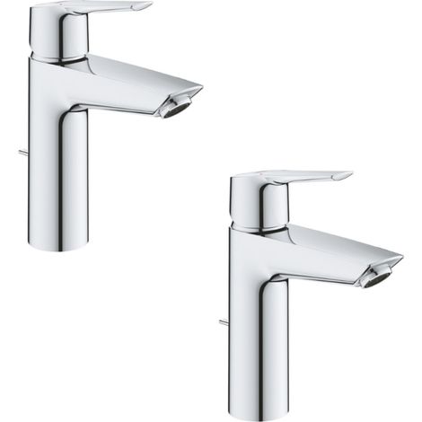 GROHE Start 2021 Mezclador monomando de lavabo con vaciador cromado talla M (1/2)