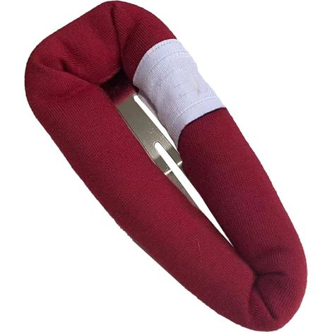 Épingle à cheveux grande taille Kawaii Coiffure Pratique Maintien Sûr pour Lavage Visage Quotidien Voyage Rouge (1/5)