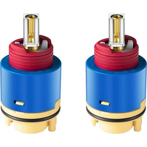 JH02BJ HL-40 Ersatzkartuschen für Duscharmaturen, 40 mm Keramik-Druckausgleichskartusche, für Bad- und Duscharmaturen (1/5)