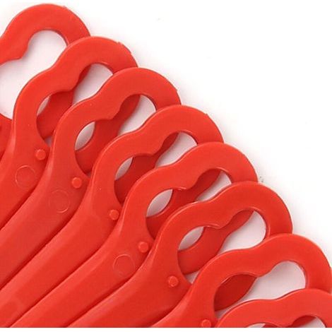 Lot de 100 Lames de Rechange Coupe Bordure LIDL,Gros Trou 10mm,Petit Trou 5mm (1/5)