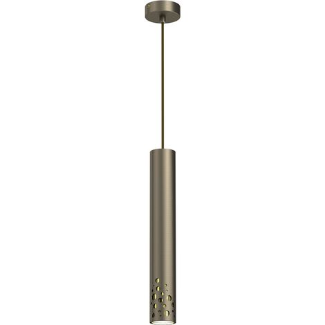 Lampada a sospensione Altro Buble oro titanio GU10 8W Luminex