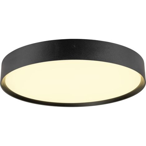 Plafonnier Decona Ø 42cm noir - 3000K/4000K - 1008922