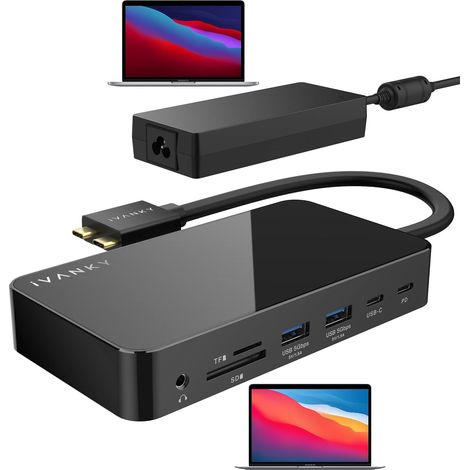 Stazione di docking HDMI Ivanky 12-in-2 Pro per MacBook (1/5)