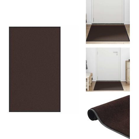 Paillasson marron 90x150 cm - Paillasson - Paillasson De Porte - Paillasson De Bienvenue - Paillasson De Porte Extérieur (1/5)