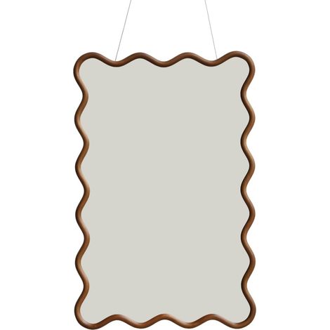 sweeek - Organischer Spiegel aus Heveaholz 92,5 cm (1/4)
